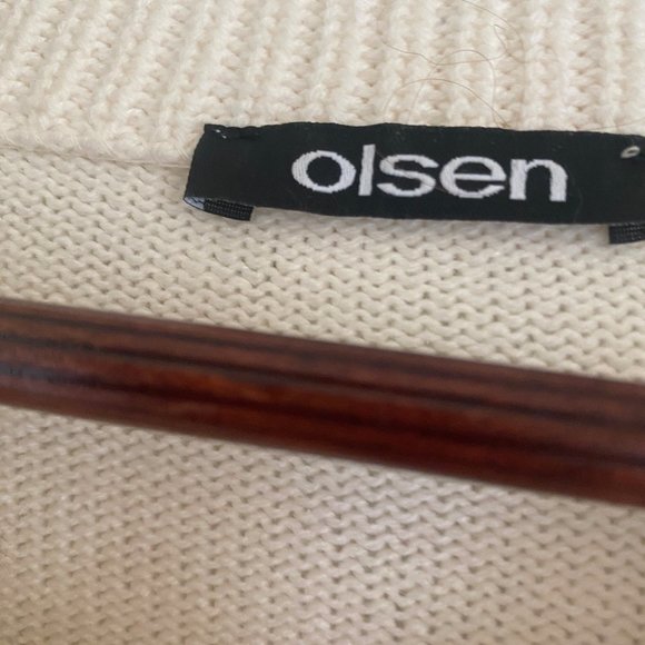 OLSEN long sweater cotton size 46 - Picture 3 of 4